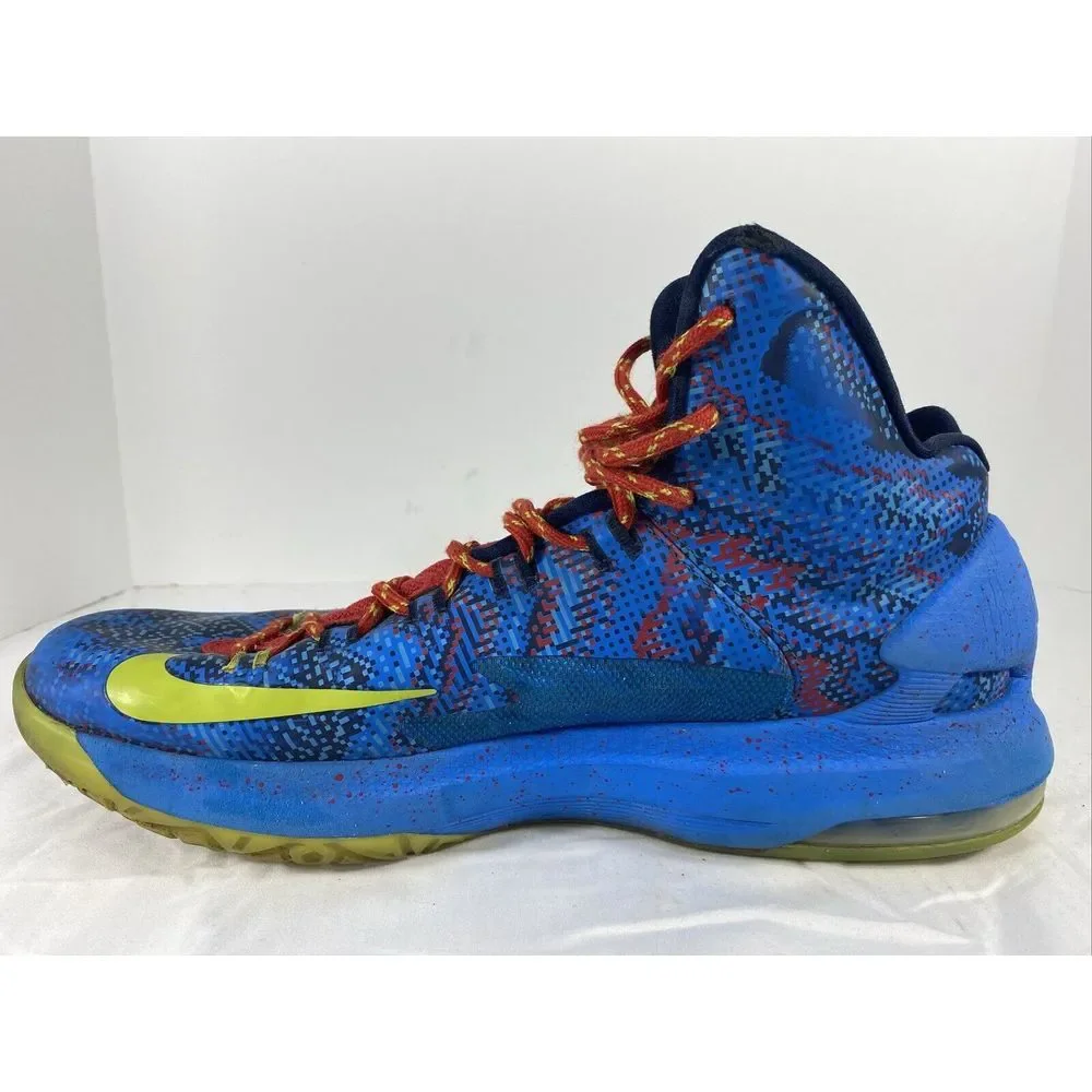 Nike Zoom KD 5 Christmas 2012 554988-401 Mens Size 9.5 Basketball Sneakers Shoes